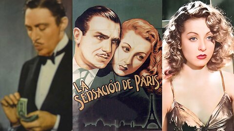 LA SENSACION DE PARIS (1938) Danielle Darrieux, Douglas Fairbanks Jr., | Comedia | COLORAEDO