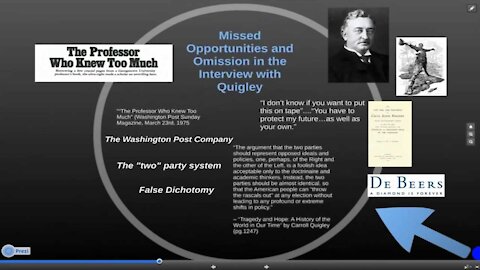 Tragedy and Hope: Professor Carroll Quigley and the "Article that Said Too Little" by Kevin Cole