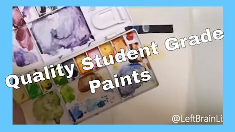 Testing Van Gogh Interference Watercolor Paints