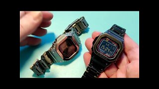 Casio Gshock collection with Metal Kits coming together