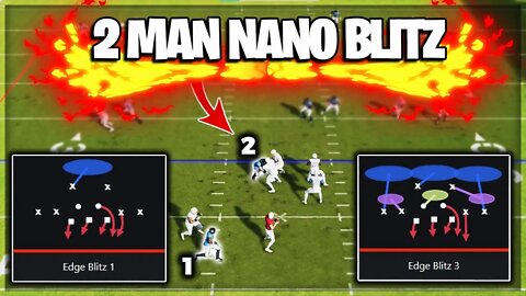The BEST Blitz in Madden 23 | New Meta Defensive Nano Blitz | Madden 23 Defensive Blitz