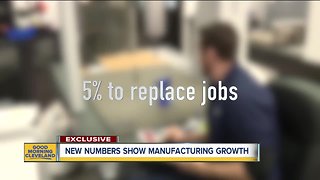 Manufacturers in Northeast Ohio report growth, open positions