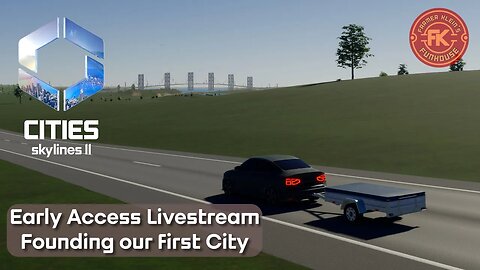Cities: Skylines II | Founding our First City | Early Access Live