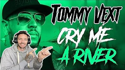 FIRST TIME!!! Tommy Vext - Cry Me A River (REACTION)