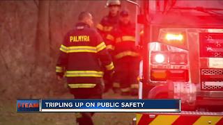 Palmyra first responders triple up on public safety duties