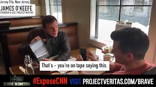 James O'Keefe CONFRONTS CNN Director Who Admitted CNN is "Propaganda" - He Was Terrified!
