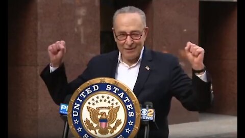 Chuck Schumer Freudian slip: "Networks ha declared for Donald Trump & I let out A shout of joy"