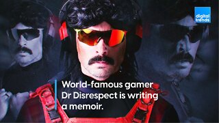 World-famous gamer Dr Disrespect is writing a memoir.