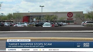 Scam stopped inside Target