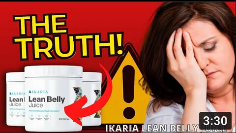 Ikaria Lean Belly Juice Review - THE TRUTH!! - Ikaria Lean Belly Juice - Ikaria Juice Supplement