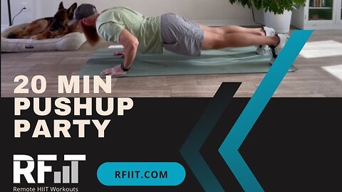 20 MIN Pushup Party Workout - Upper Body, No Equipment, No Repeat, Home Workout