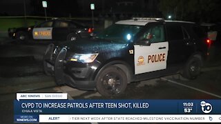 CVPD to increase patrols after teen shot, killed