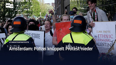 Amsterdam: Polizei knüppelt Protest nieder