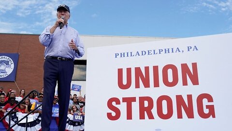 Biden takes aim at Trump's record in Labor Day speech