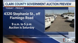 Clark County preparing for government surplus auction Saturday