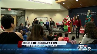 Homicide survivors celebrate holidays together