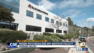 San Diego Art Institute employees don't receive paychecks