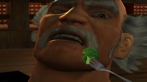 Heihachi Dosen't Like Broccoli (Tekken 8 Meme)