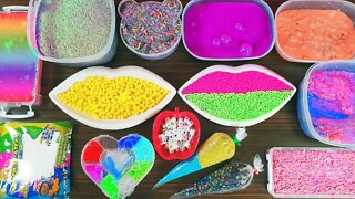 Slime Mixing with Clay and Makeup