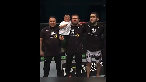 Hasbulla headbutts Khabib Nurmagomedov