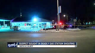 Suspect sought in deadly gas station shooting at 36th & Vliet
