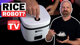 Rice Robot Review: One-Touch Rice Cooker? | As Seen on TV