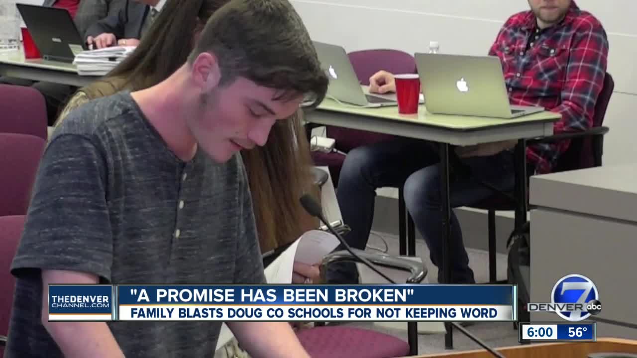 Student asks Douglas County Board of Education to review medical marijuana policy