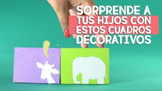 Sorprende a tus hijos con estos cuadros decorativos.