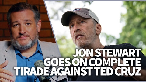 Jon Stewart goes on complete tirade against Ted Cruz