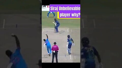 Why fast bowler Siraj is special ? #cricket #fastbowlersiraj #Shorts @gautomcreation