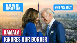KAMALA HARRIS IS VISITING OTHER COUNTRIES INSTEAD OF OUR BORDER - SICKENING