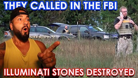ILLUMINATI GUIDE STONES DESTROYED! (POLICE AND FBI CALLED)