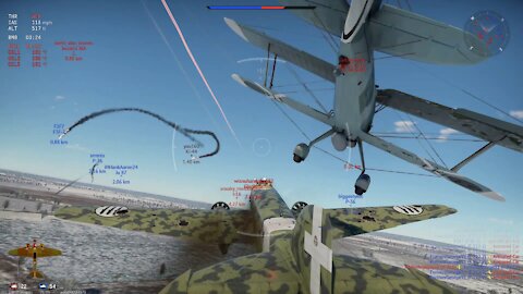 War Thunder - S.81 Great bombing run with surprise ending / S.81 Grande corsa di bombardamento con finale a sorpresa