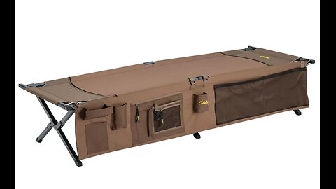 Cabela’s Camp Cot with Organizer