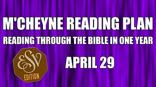 Day 119 - April 29 - Bible in a Year - ESV Edition
