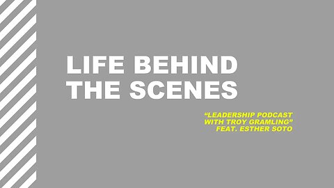 Ep 23: Life Behind the Scenes | Feat. Esther Soto