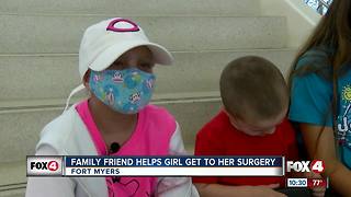 Family friend helps get young girl to out-of-state surgery
