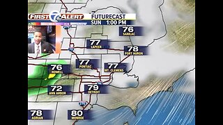 Showers and storms this weekend