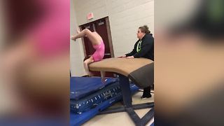 "Vault Fail Video: Gymnastics Is Hard!"
