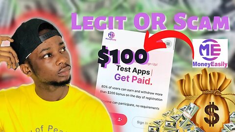 Making $100 on MoneyEasily - Legit or Scam || Make Money Online 2023