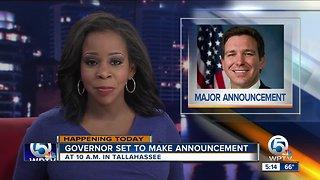 Gov. DeSantis to make another 'major announcement' Tuesday morning