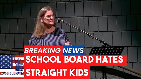 Angry Mom CONFRONTS School Board: 'Do You Hate My Straight Kids?'
