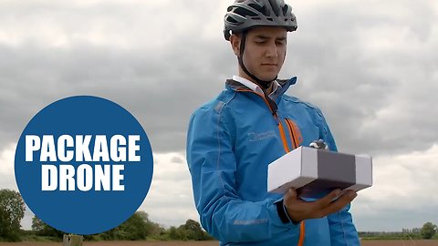 British scientists create first-ever drone that delivers packages straight into your hands