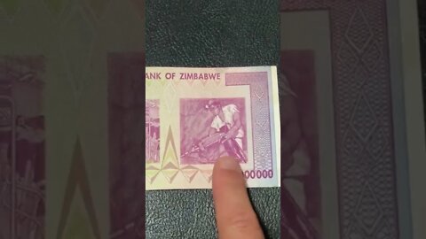 Horrible Inflation Bill Zimbabwe 500 Million Dollar Bill