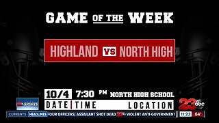 Week 7 Game of the Week Choice: Highland at North