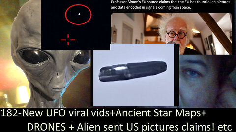 Live Chat with Paul; -182- Aliens sent us images in signal claims + New viral UFO vids analyzed ETC!