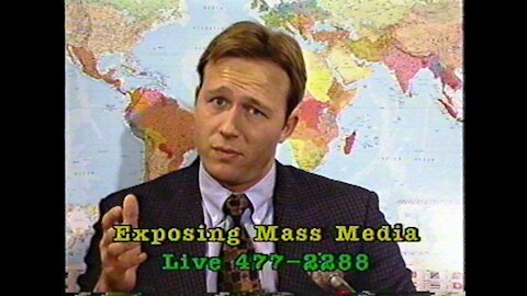 Classic Alex Jones Exposing Mass Media