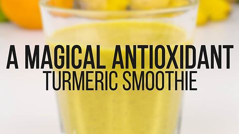 Magical antioxidant turmeric smoothie recipe