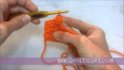 Left Hand 5 Double Crochet Bobble Or Cluster Stitch Tutorial