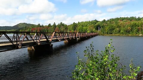 Adirondack Mountains - Bridge Series - Other Side of Long Abandoned Bridge